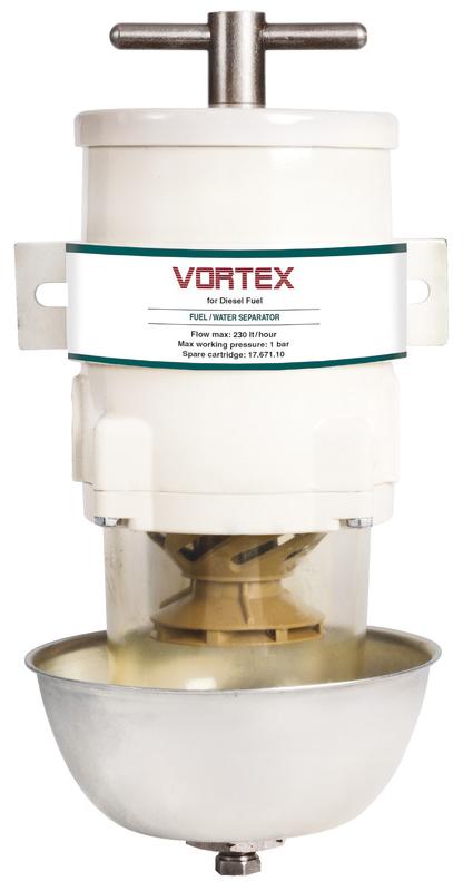 GERTECH Filtertechnologie - Vortex-Serie Dieselfilter - Osculati 17.671.01
