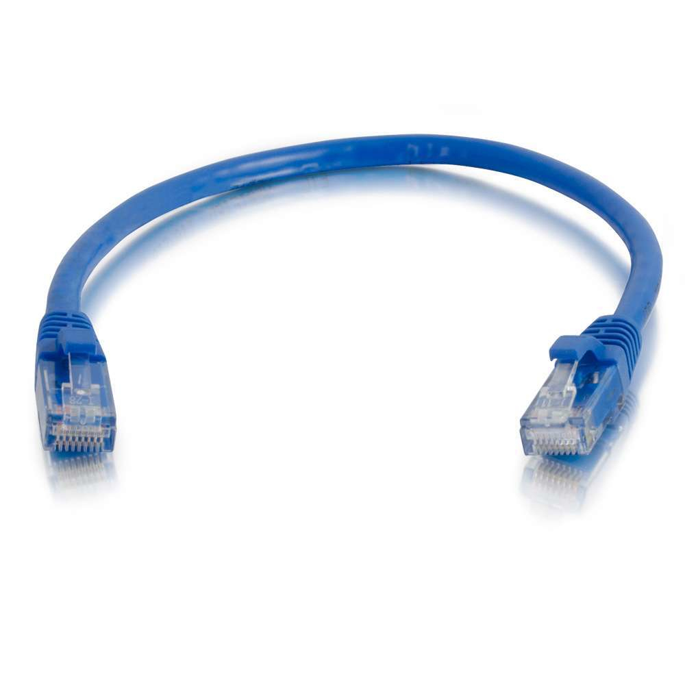 C2G Kabel / 1 m Mlded/Btd Blue CAT5E PVC UTP PAT 83161