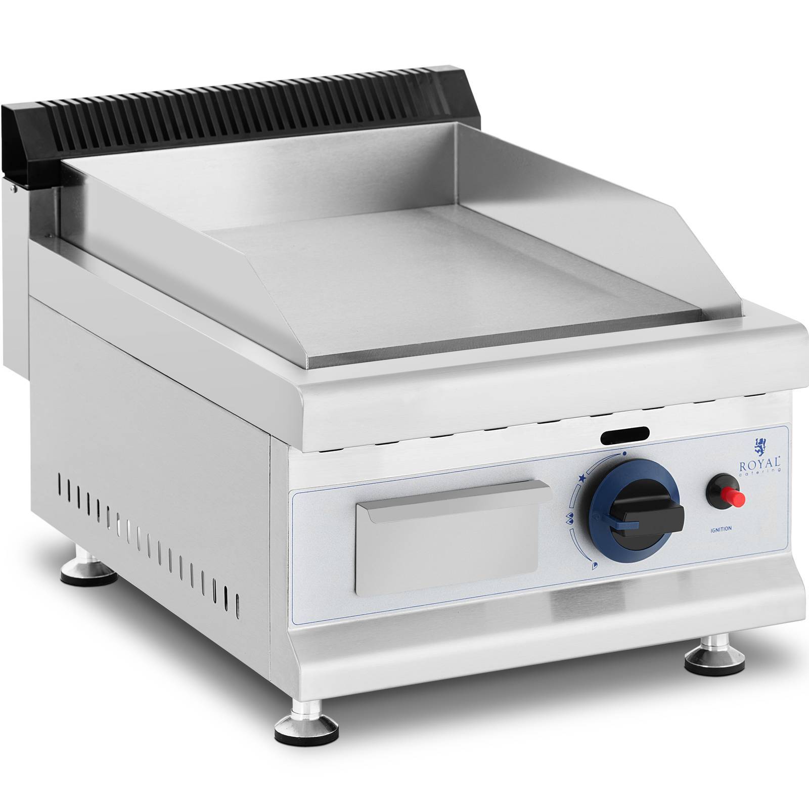 Plynový gril Royal Catering - 35 x 40 cm - hladký - 3 100 W - zemný plyn - 0,02 bar