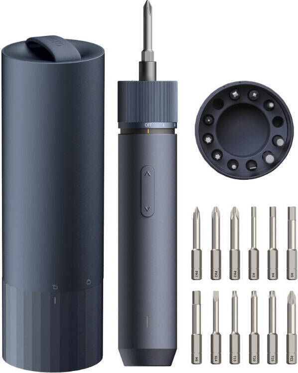 HOTO Akkuschrauber QWLSD001 3,6V (blau)