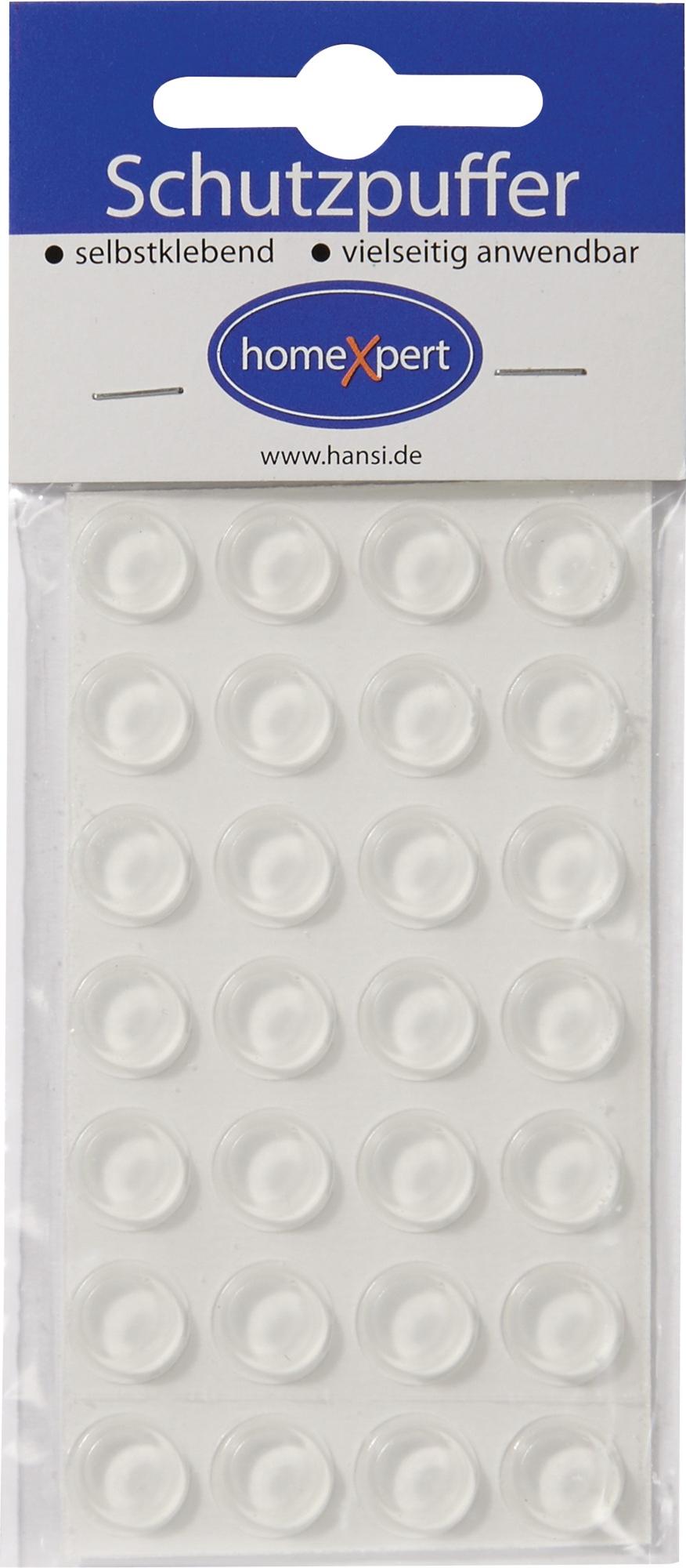 Hansi Transchlagdmpfer 12 mm Kunststoff klar selbstklebend 531215
