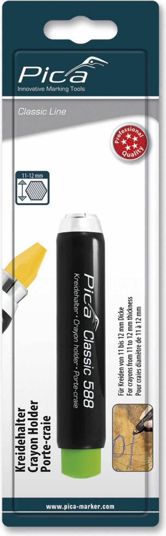 Pica Marker Pica Kreidehalter für 11-12mm Kreide / SB Pica 588/SB