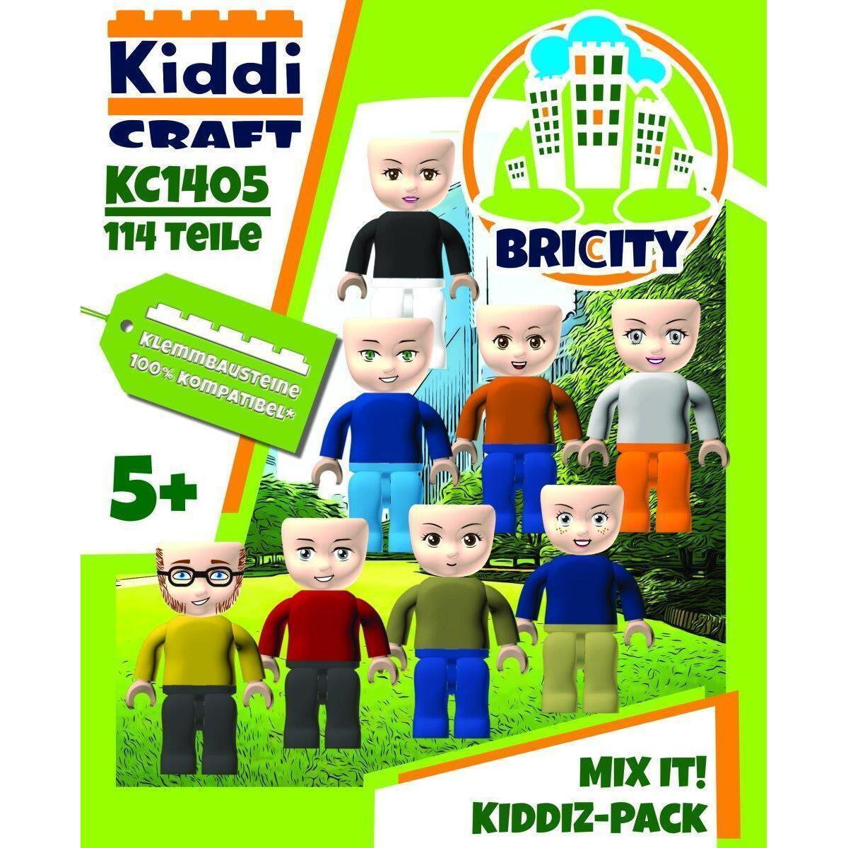 Kiddicraft KC1404 KIDDIZ Figuren-Pack City II