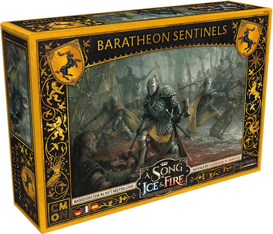 CMON Song of Ice & Fire - Baratheon Sentinels (Schildwachen von Haus Baratheon) CMND0132