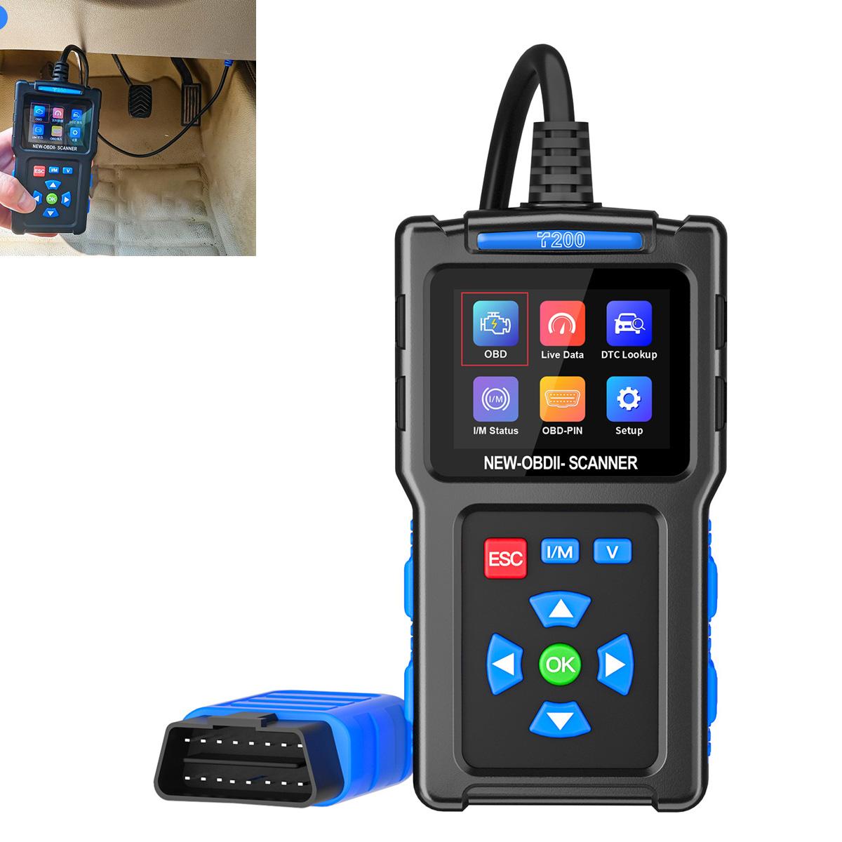 Novzep OBD2 Diagnosegerät, OBDII/EOBD Diagnose, Auslesegerät Auto - Fehlerbehebung, DE Sprache, Diagnosegerät für Autos, Motor Fehlercodeleser KAUF-ALRI-AM1175-018