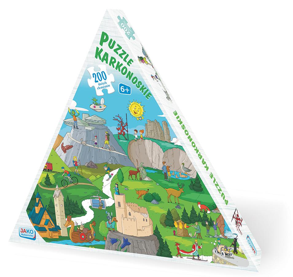 Jako Riesengebirge. Riesengebirge-Puzzle. 200 Stück
