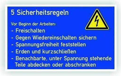 Cimco Werkzeuge GS 5 Sicherheitsregeln 182746
