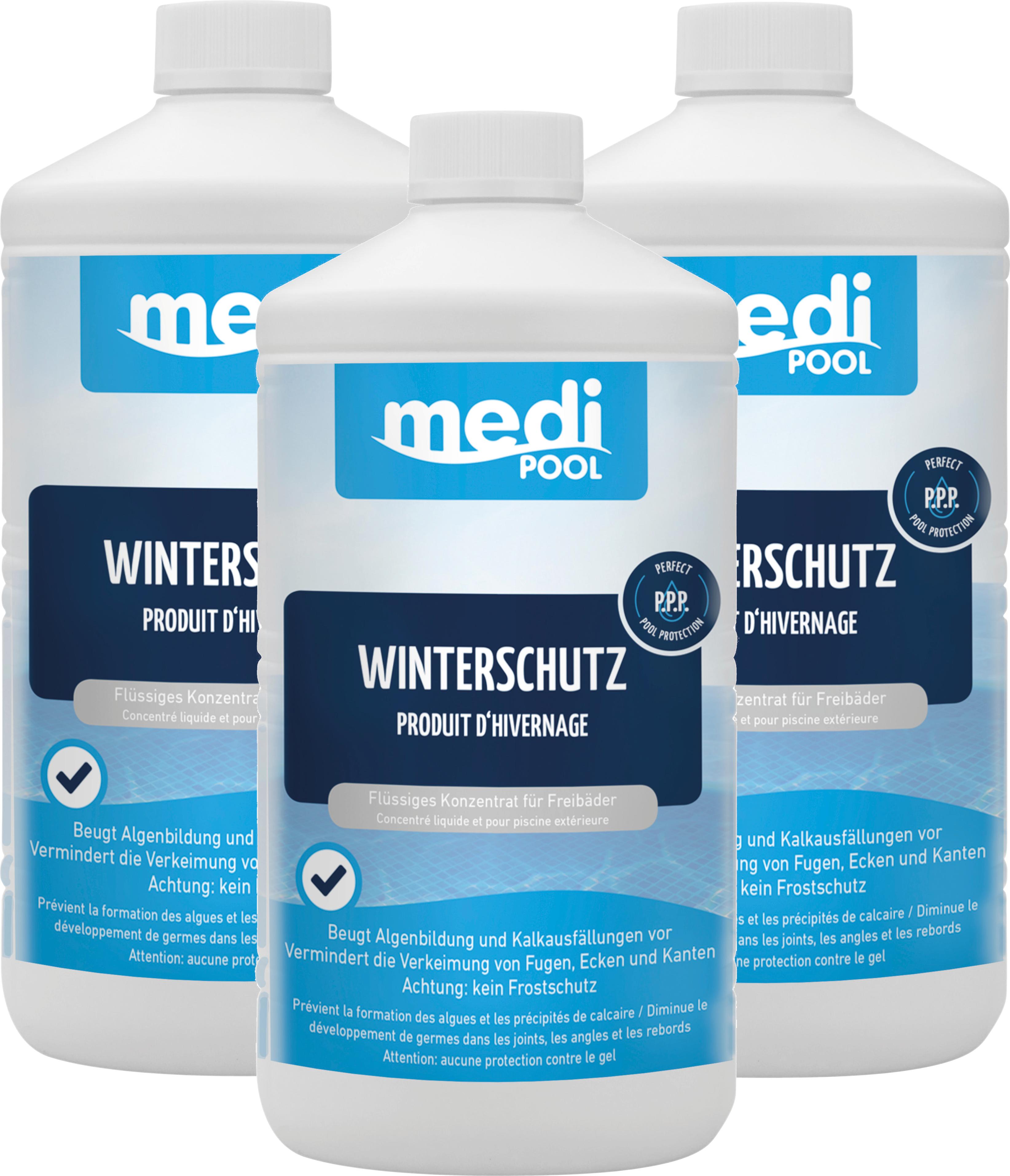 3 x Überwinterungsmittel 3 x 1L mediPOOL