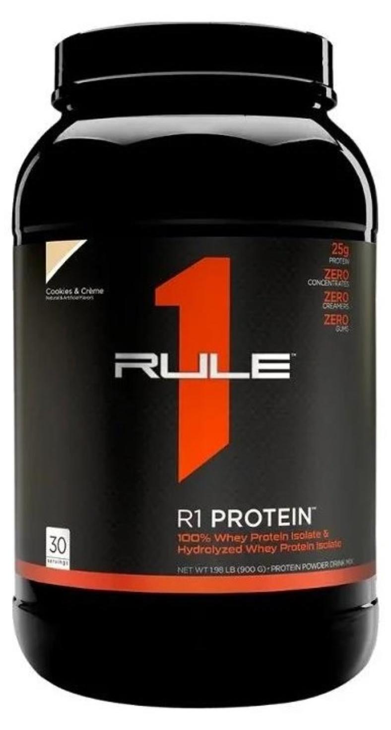 Rule One Rule1 R1 Protein Whey Isolate (2lbs) Cookies & Crème - Eiweiße - Molkenprotein-Isolat RU0403
