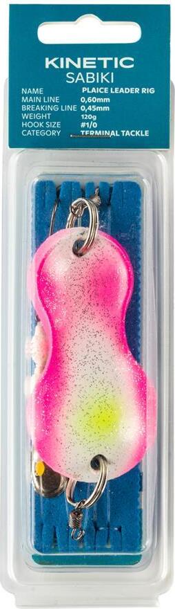 Kinetic Plattfisch-Vorfach Sabiki Plaice Leader Rig (kinky pinky) F175-177-092