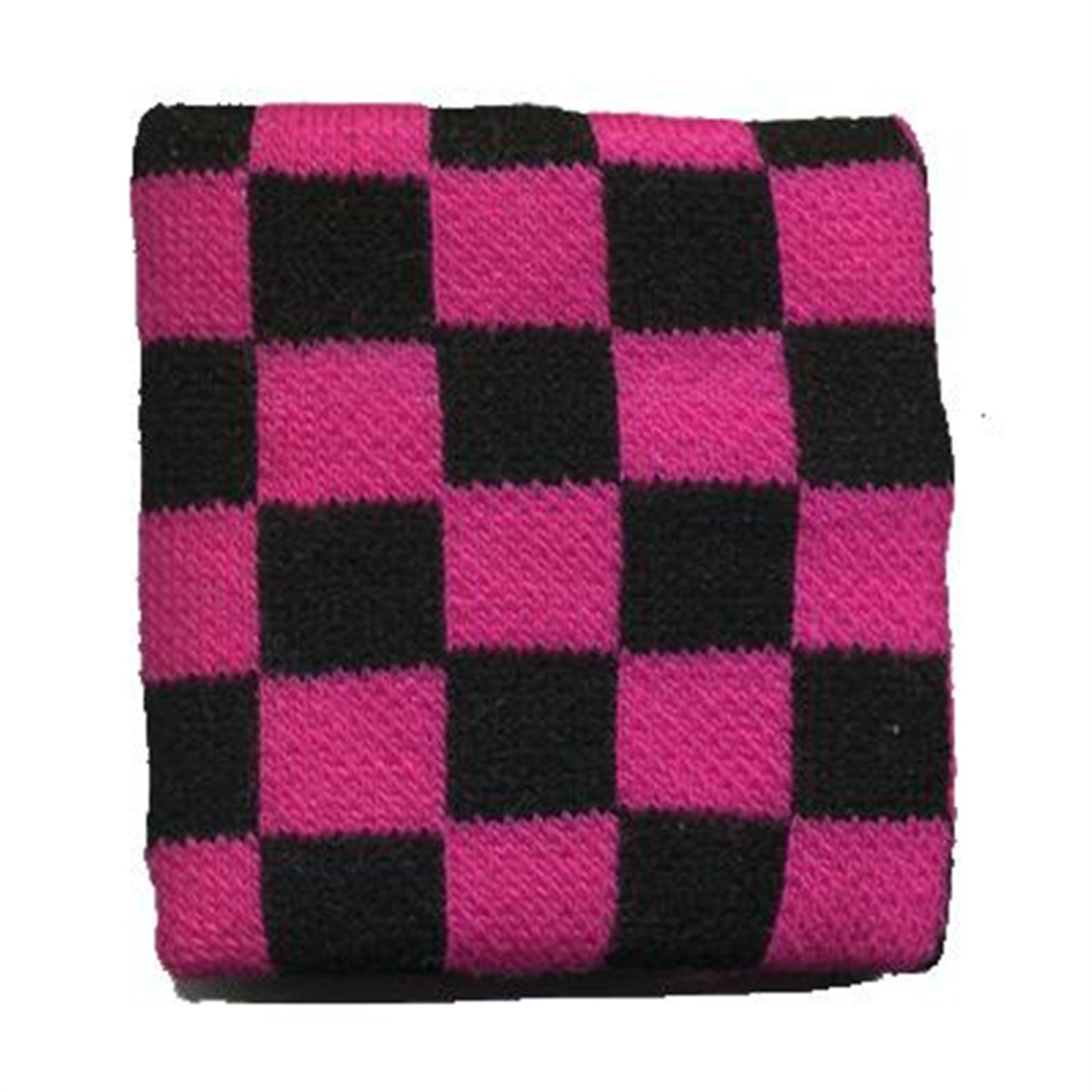 Flaggenfritze Schweißband Karo Blau-Schwarz - Sportliches Armband