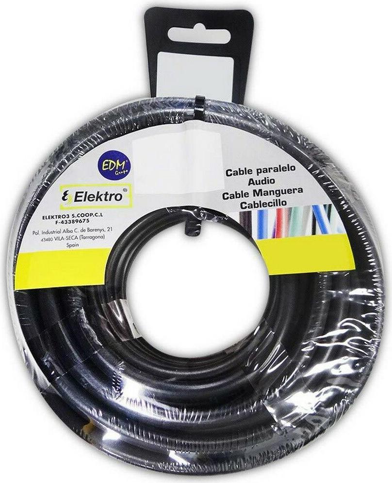 Kabel EDM 28461 Schwarz 2,5 mm 15 m