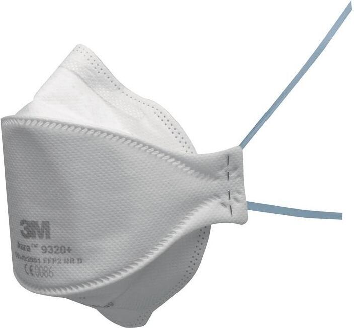 3M jednorazový respirátor 8322 FFP2 NR D, s výdychovým ventilom, stupeň ochrany:FFP2, typ:9320+ Gen. 3