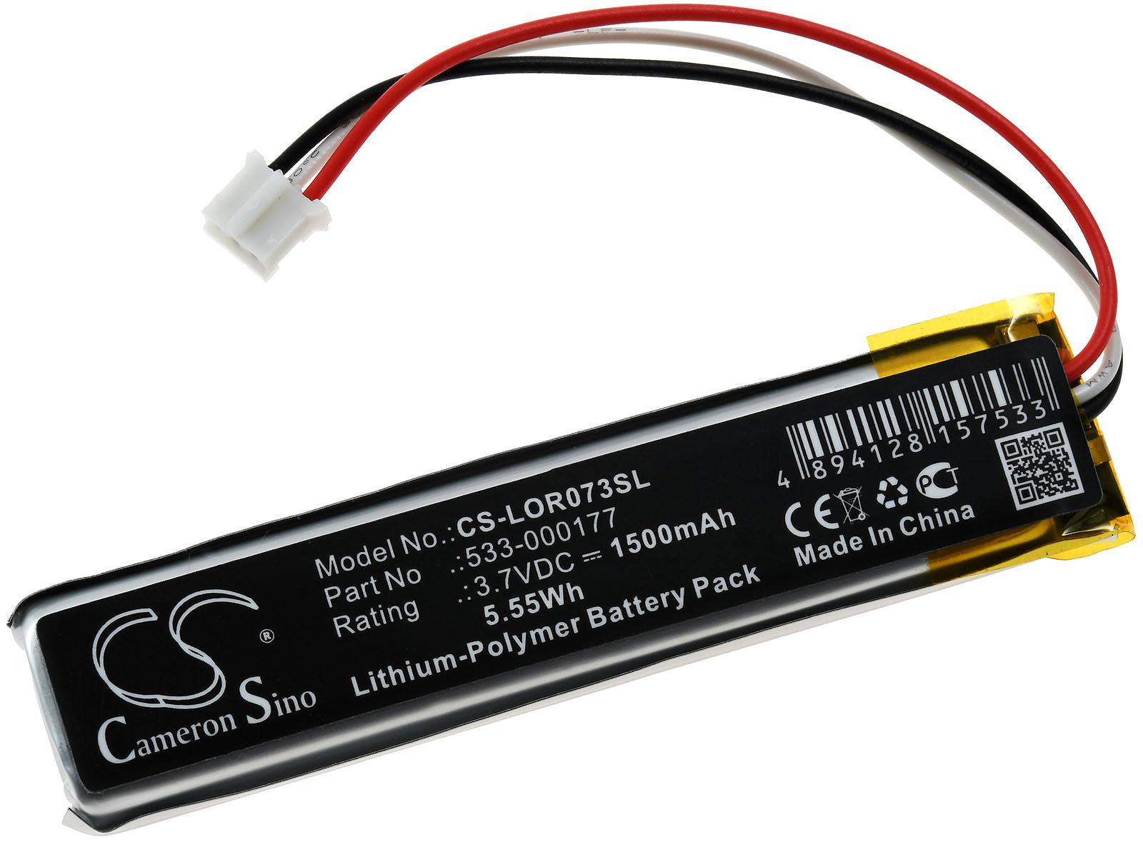 Powery Akku kompatibel mit Logitech Typ 533-000177 G1.66.LOG.999.47E
