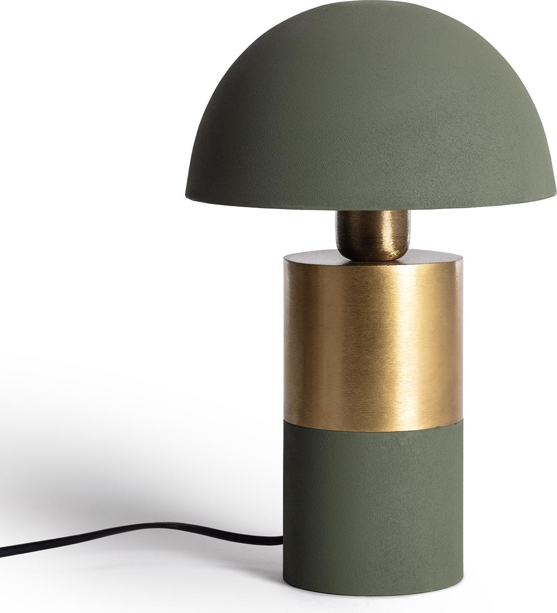 LEDKIA Tischlampe aus Metall Tanev Lis Olivengrün