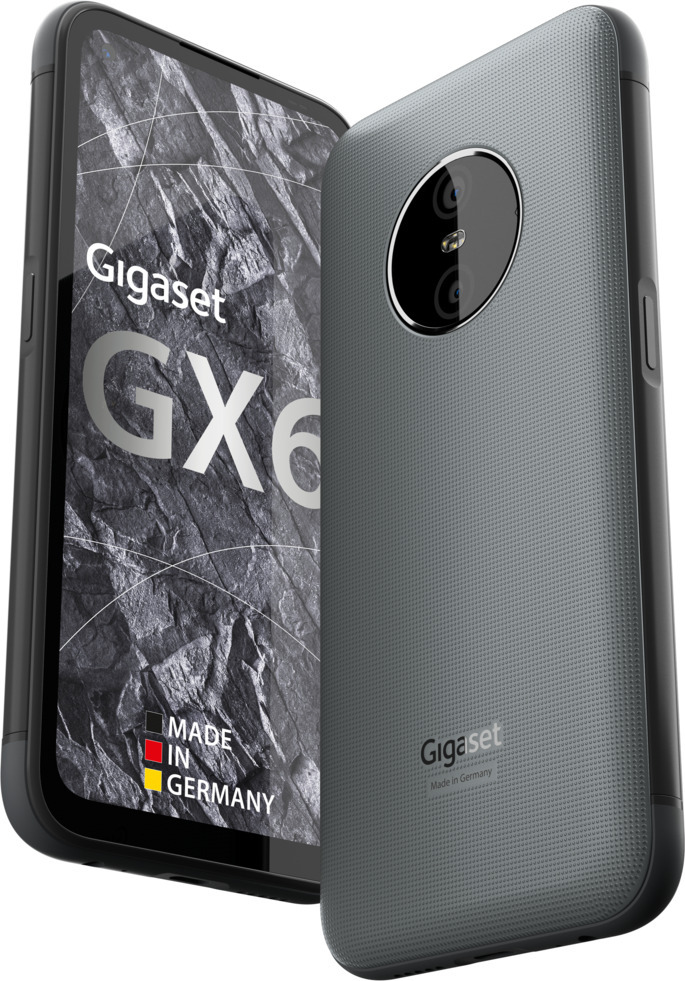 Gigaset GX6 16,8 cm (6,6") Dual SIM Android 12 5G USB Type-C 6 GB 128 GB 5000 mAh Sivá