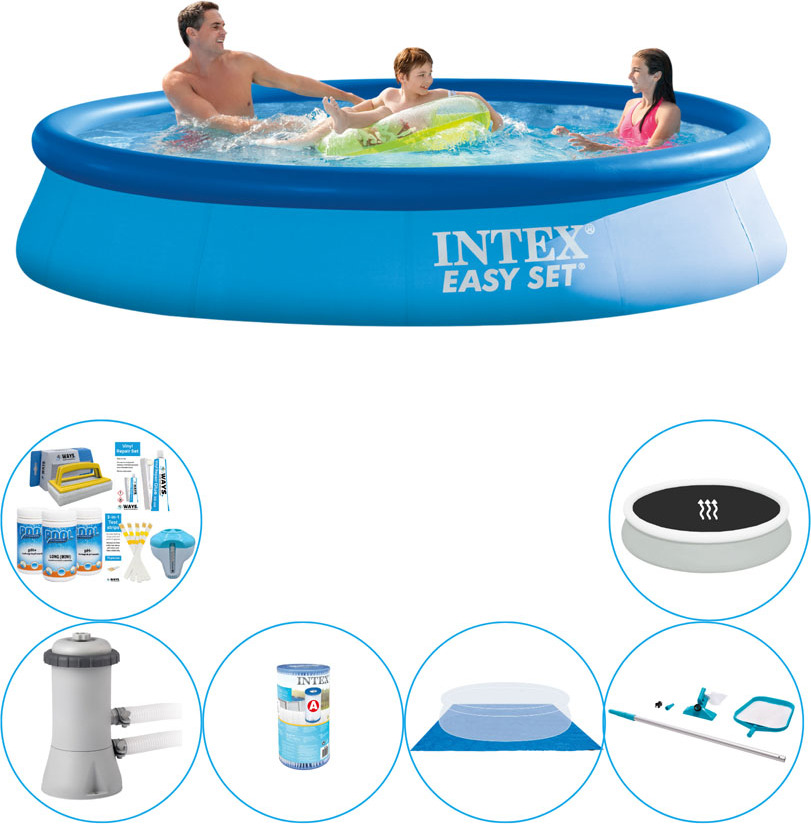 Intex Easy Set Rund 366x76 cm - kombinovaný bazén