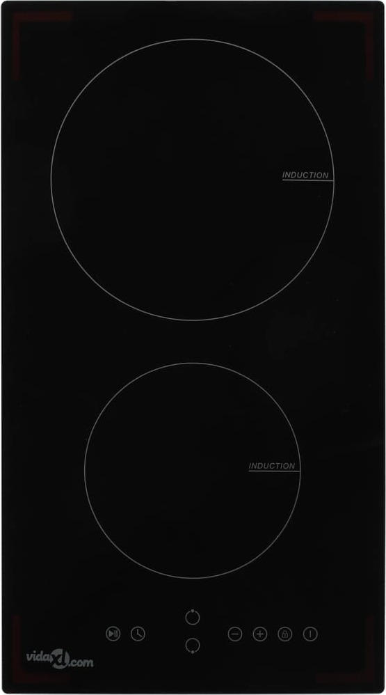 Indukčná varná doska s 2 platňami Touch Control sklo 3500 W