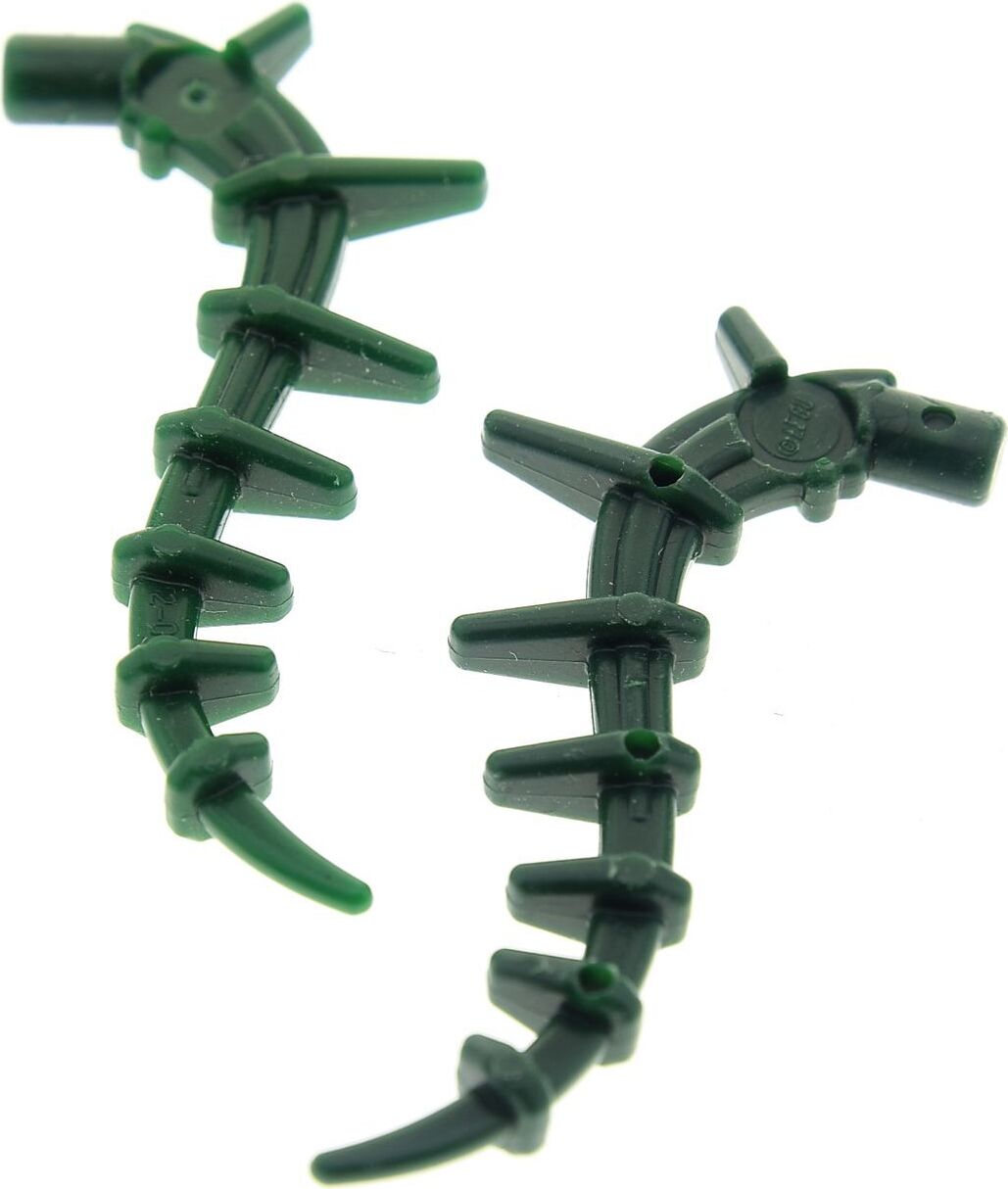 2x Lego Bionicle rastlina tmavozelená liana chvost morských rias 6369999 55236