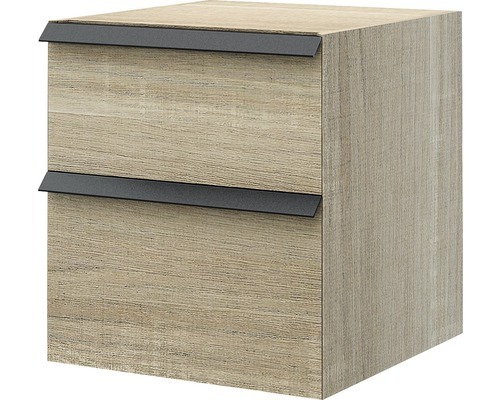 Unterschrank Baden Haus Qube Breite 45 cm Eiche Bruges 54970