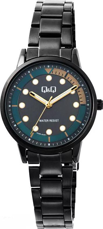 QQ Q52B-004P čierne hodinky