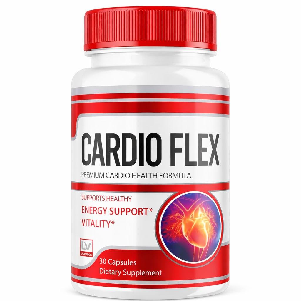 GLOBAL D LTD CardioFlex – Kapseln zur Unterstützung von Herz & kardiovaskulärem Wohlbefinden – 30 Kapseln