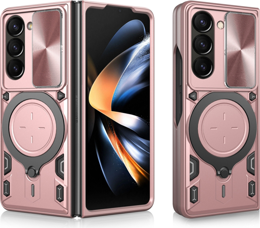 Techsuit CamGuard Pro zadný kryt pre Samsung Galaxy Z Fold 5 - Rose gold