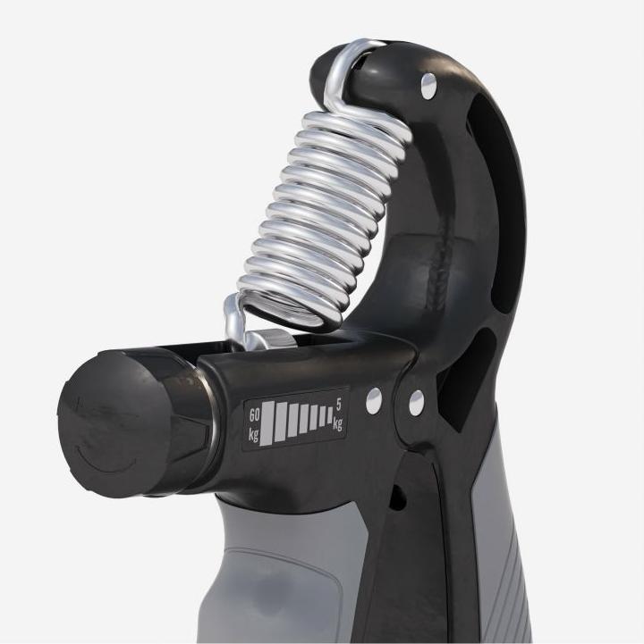 GORILLA SPORTS® Fingerhantel - 5-60kg Verstellbar, mit Zählfunktion, Rutschfest - Handtrainer, Fingertrainer, Unterarmtrainer, Handmuskeltrainer, Griffkraft Trainer für Fitness, Krafttraining 100921-00019-0001