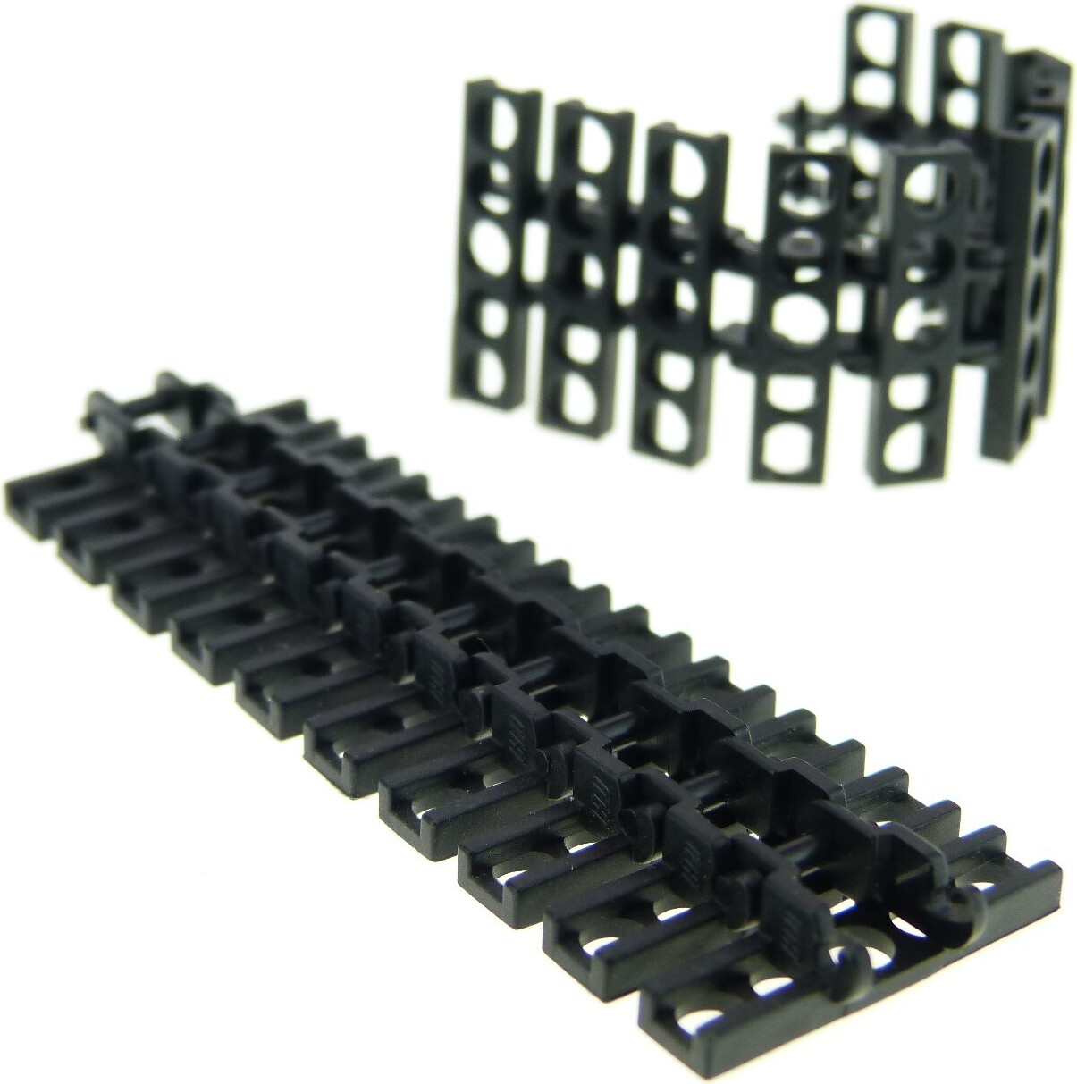 20x Lego Technic Kettenglieder 1,5x3x1 schwarz Panzer Kette Glied 15379 3873