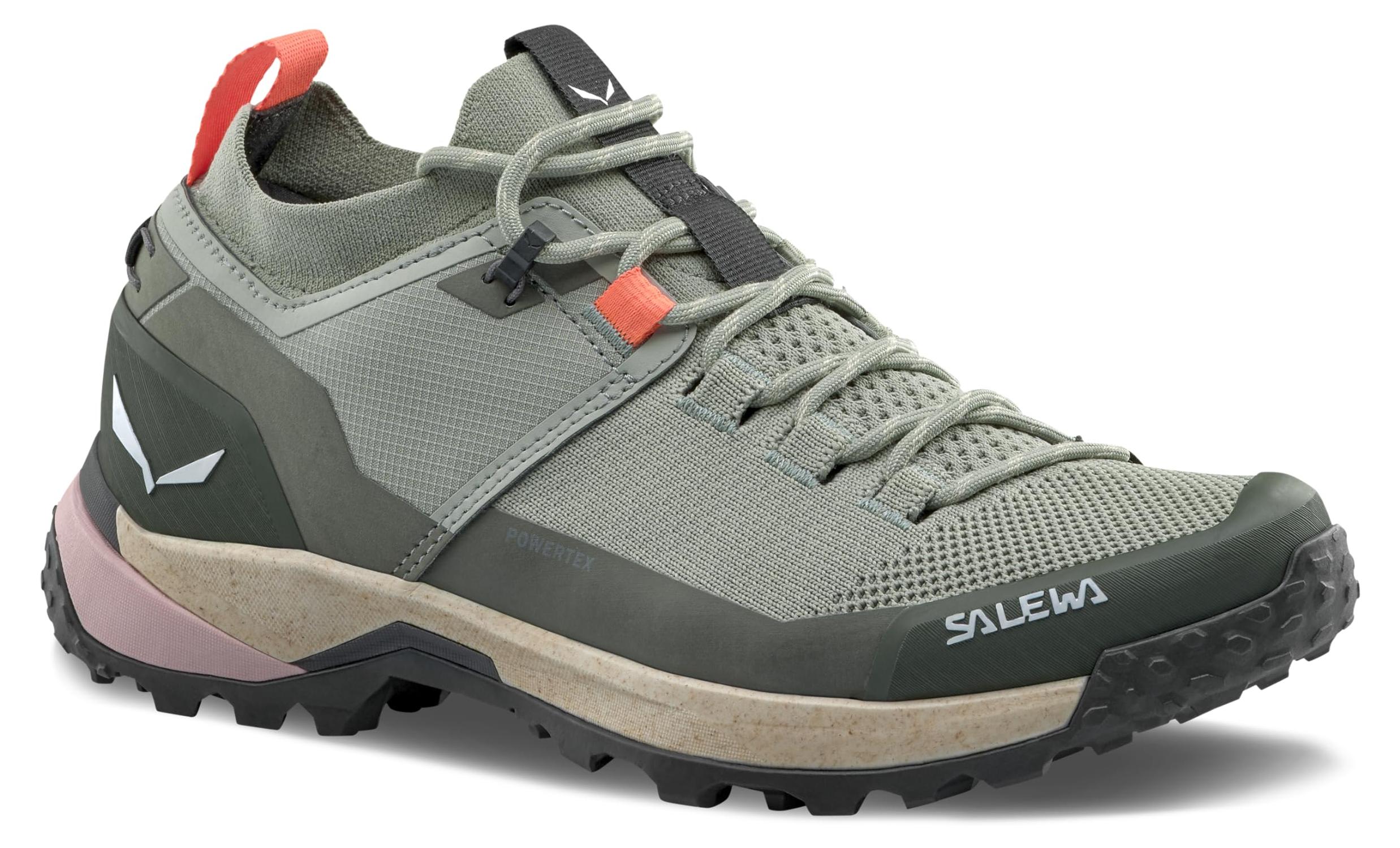 SALEWA PUEZ 2 KNIT PTX Damen Wanderhalbschuhe Lindenfarben 36.5
