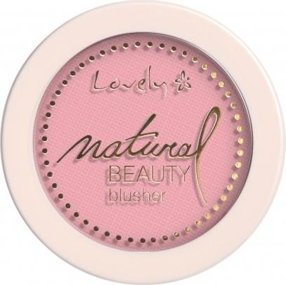 Lovely - Natural Beauty Blusher Blush 5 3.2g LOVELY_Natural Beauty Blusher ró do policzków 5 3,2g