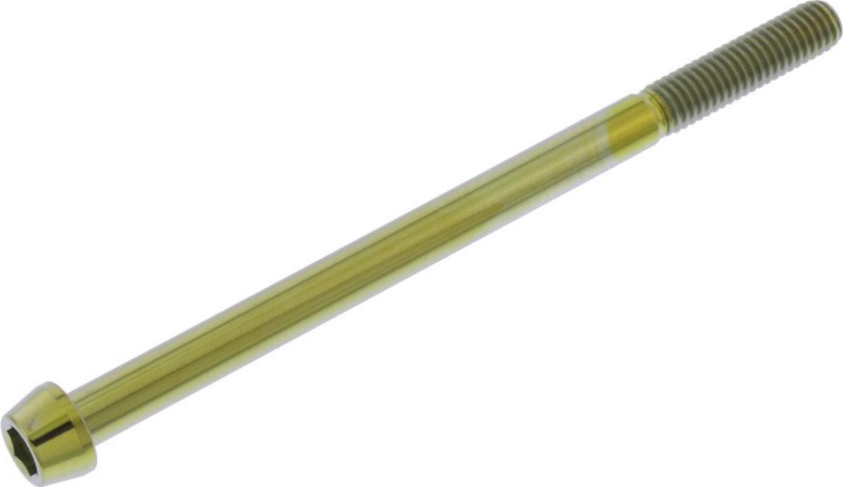 Schraube JMP konisch M6x1,00mm 95mm Titan gold 775.17.32
