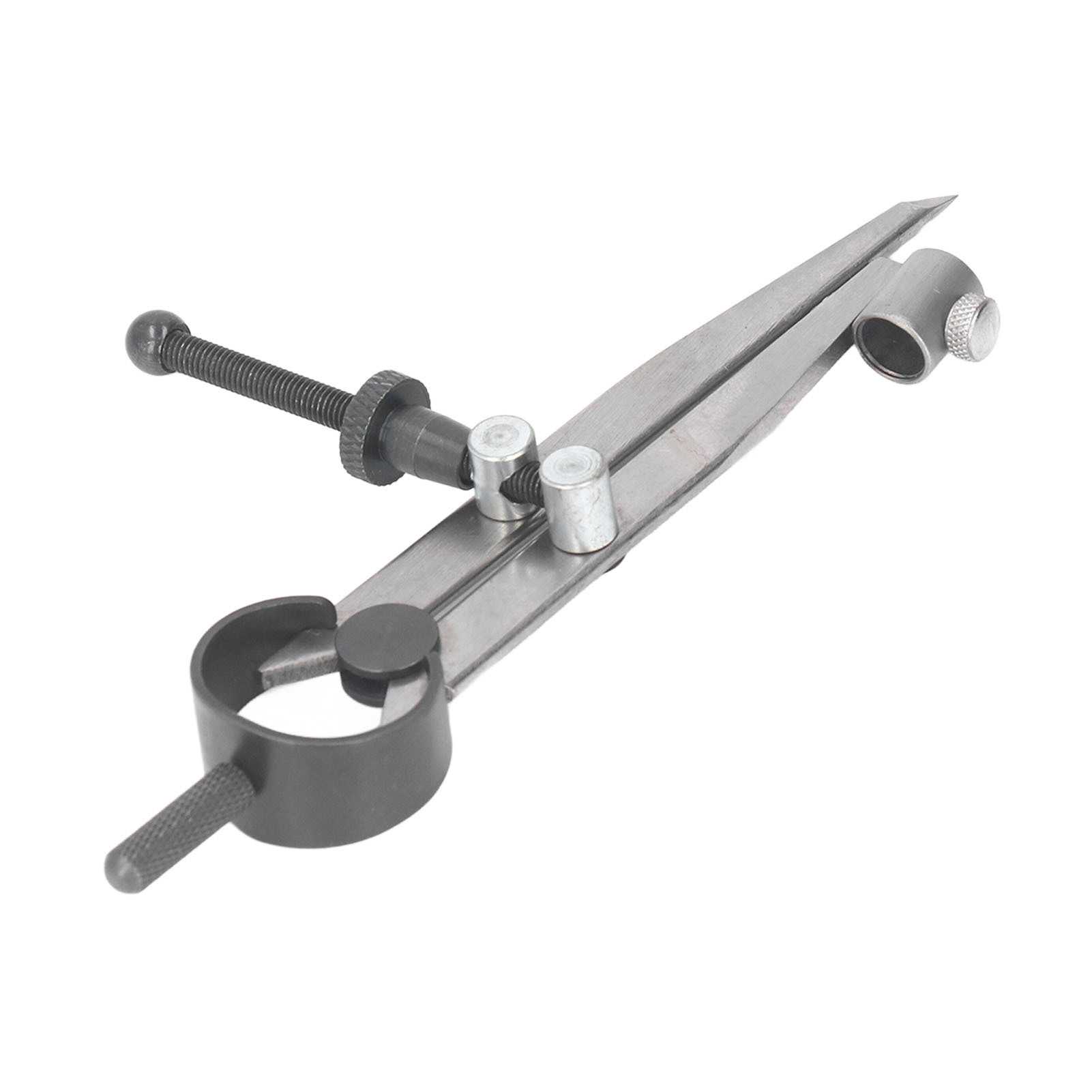 Cocosity Federzirkel,Federzirkel mit flachem Bein,Federzirkel zum Anreißen,Federzirkel aus Kohlenstoffstahl,Federteiler,Zirkel zum Anreißen