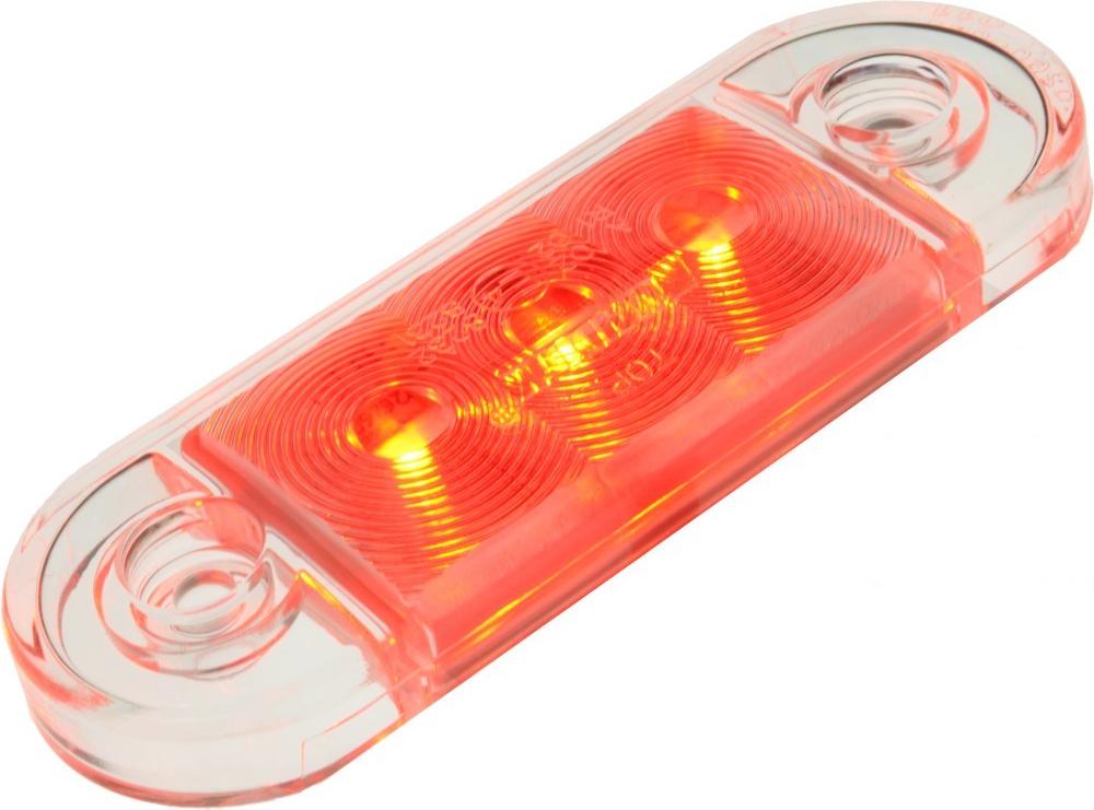 Lights & Styling Begrenzungsleuchte - Ledson - 3.3" - 8.3cm - Rot - 12V-24V 210132