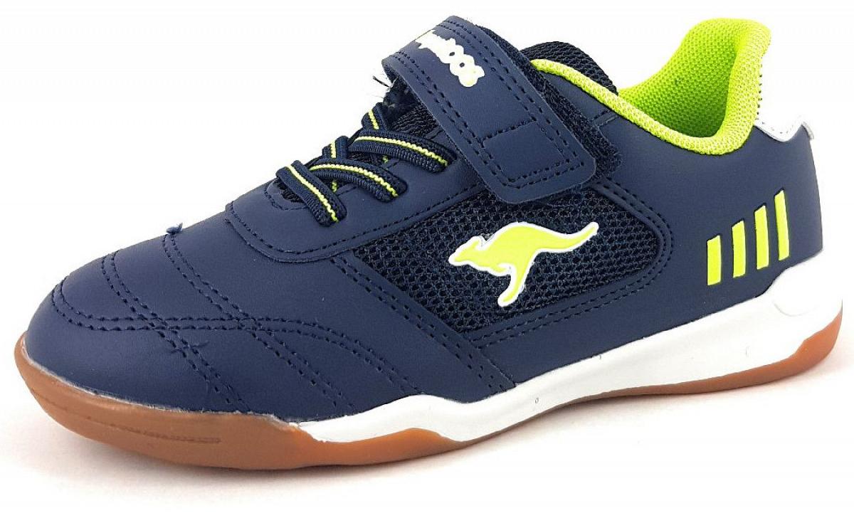 Kangaroos Jungen Hallenschuh K-Bilyard EV blau/grün 100014054