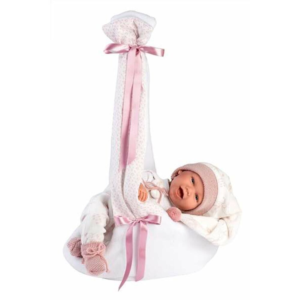 Llorens Puppe wunderschöne Babypuppe Mimi im Strampler 42cm ab 3 Jahre 74070 