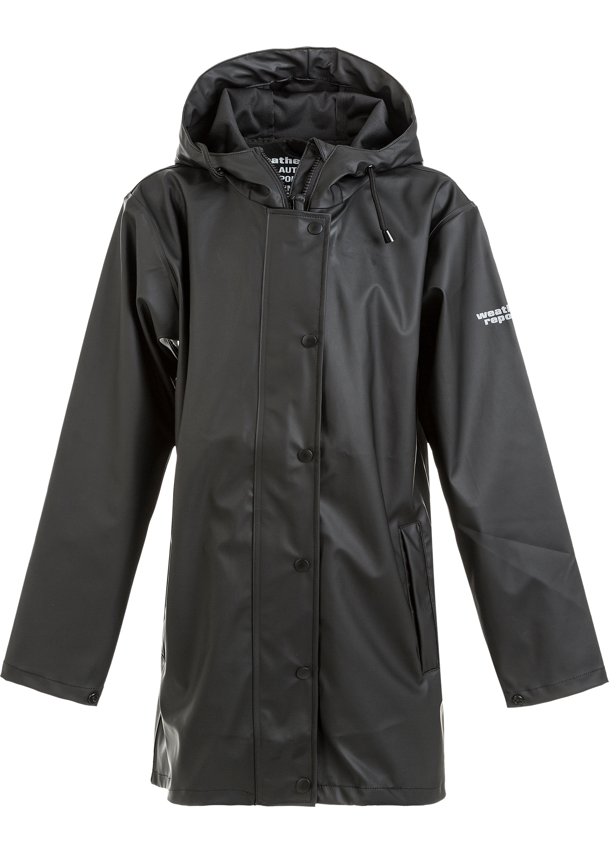 WEATHER REPORT Regenjacke Petra Jr. mit getapten Nähten 1001 Black 140