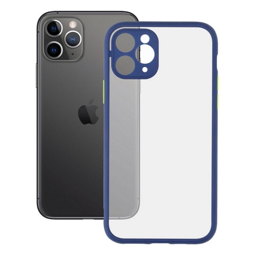 Puzdro na mobilný telefón iPhone 11 Pro KSIX Duo Soft Blue