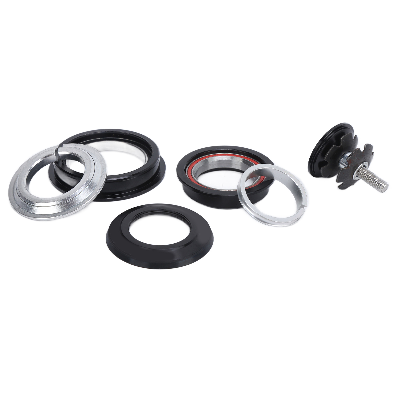 Cocosity Fahrrad Steuersatz,MTB Steuersatz,Doppellager Fahrrad Steuersatz,Rennrad Steuersatz,Steuersatz Lager,Fahrradteile