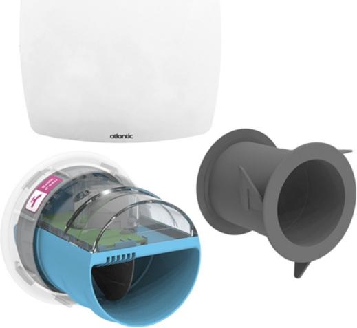E-Twist&Go-Kit für Hygrogenius 1 Zapfung 80 Badezimmer + 1 Linienöffnung - Atlantic 526291