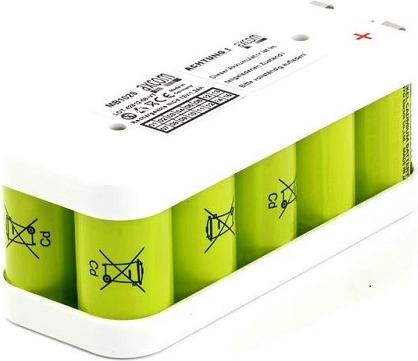 Axcom NiCd-Akku für HELLIGE DEFIPORT/DEFISCOPE M/BRUKER DEFI MR - 12V/1,3Ah