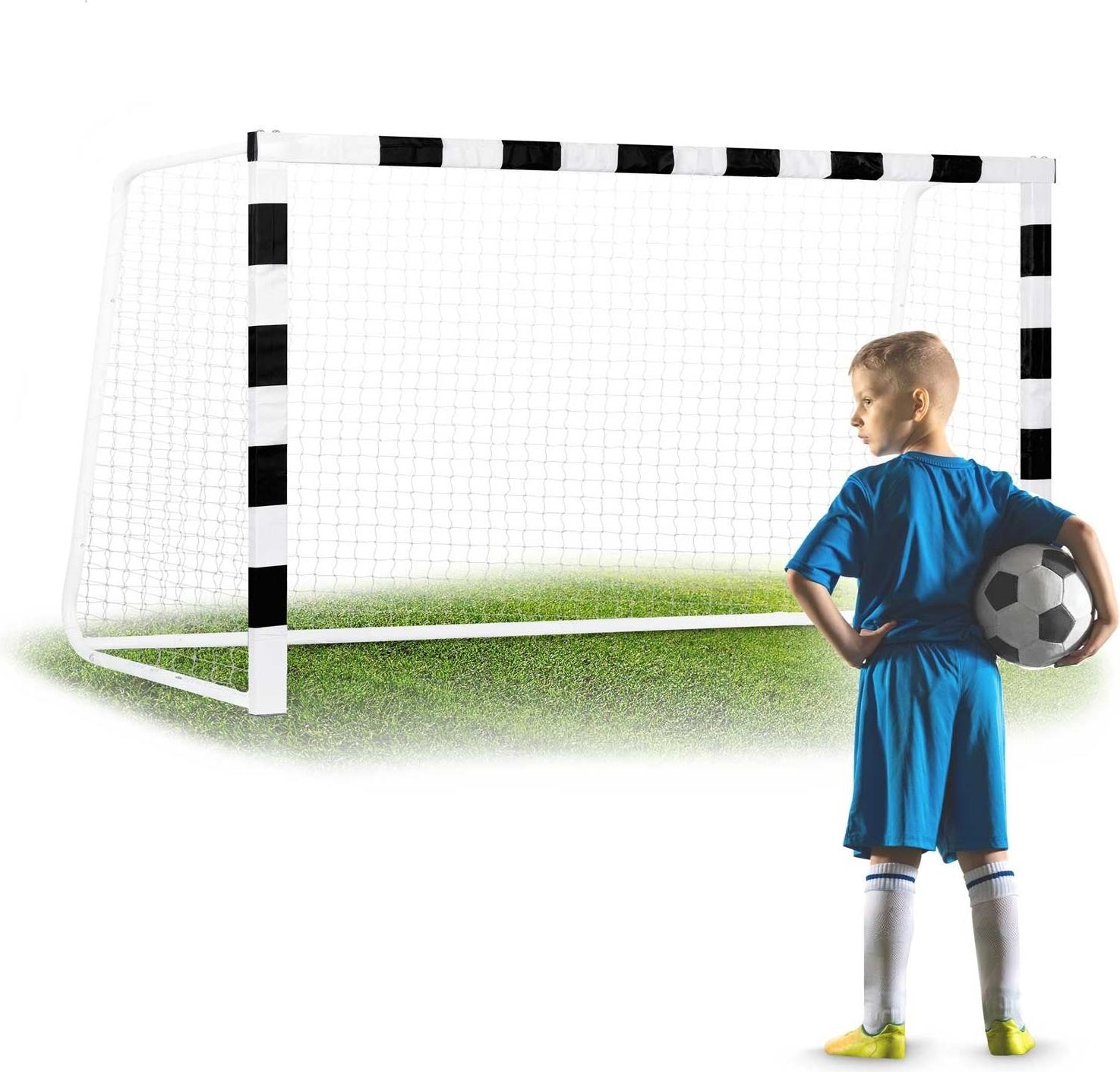 Fußballtor 300 x 160 x 90 cm NS-460 schwarz/weiß