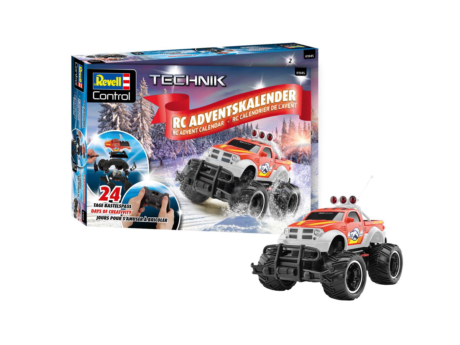 Revell RC - Adventný kalendár pre nákladné vozidlá 1:20 24GHz 01045
