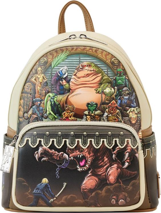 Star Wars by Loungefly Rucksack Return of the Jedi 40th Anniversary Jabbas Palace 842