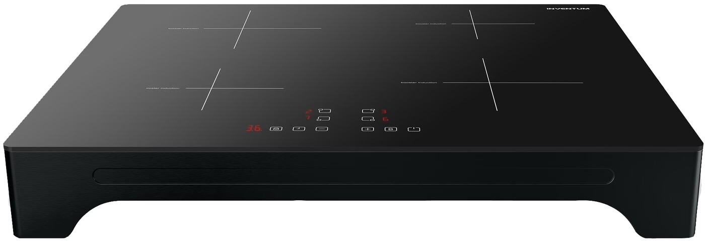 Inventum VKI6010ZWA, Čierna, Na pracovnú dosku, Indukčná varná doska so zónami, Sklokeramická, 4 zone(s), 4 zone(s)