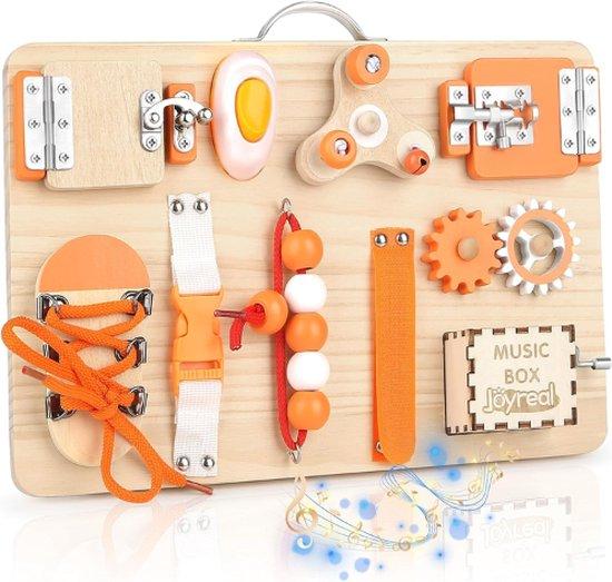 OEM Joyreal® Montessori-Aktivitätenbrett – Montessori-Busy-Board – Spielzeug – Lernspielzeug – Lernspielzeug für 3-Jährige 2026