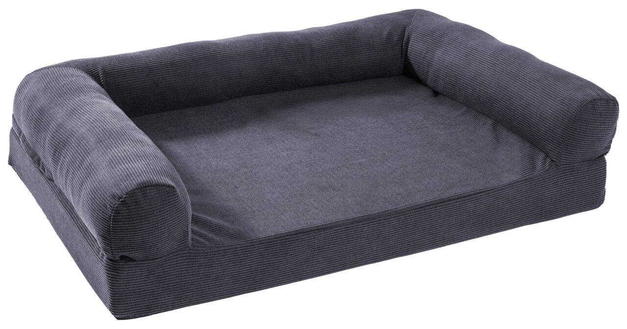 Zurbrüggen StepOne Hundebett S CORD 76x51cm EG24IZ025grey