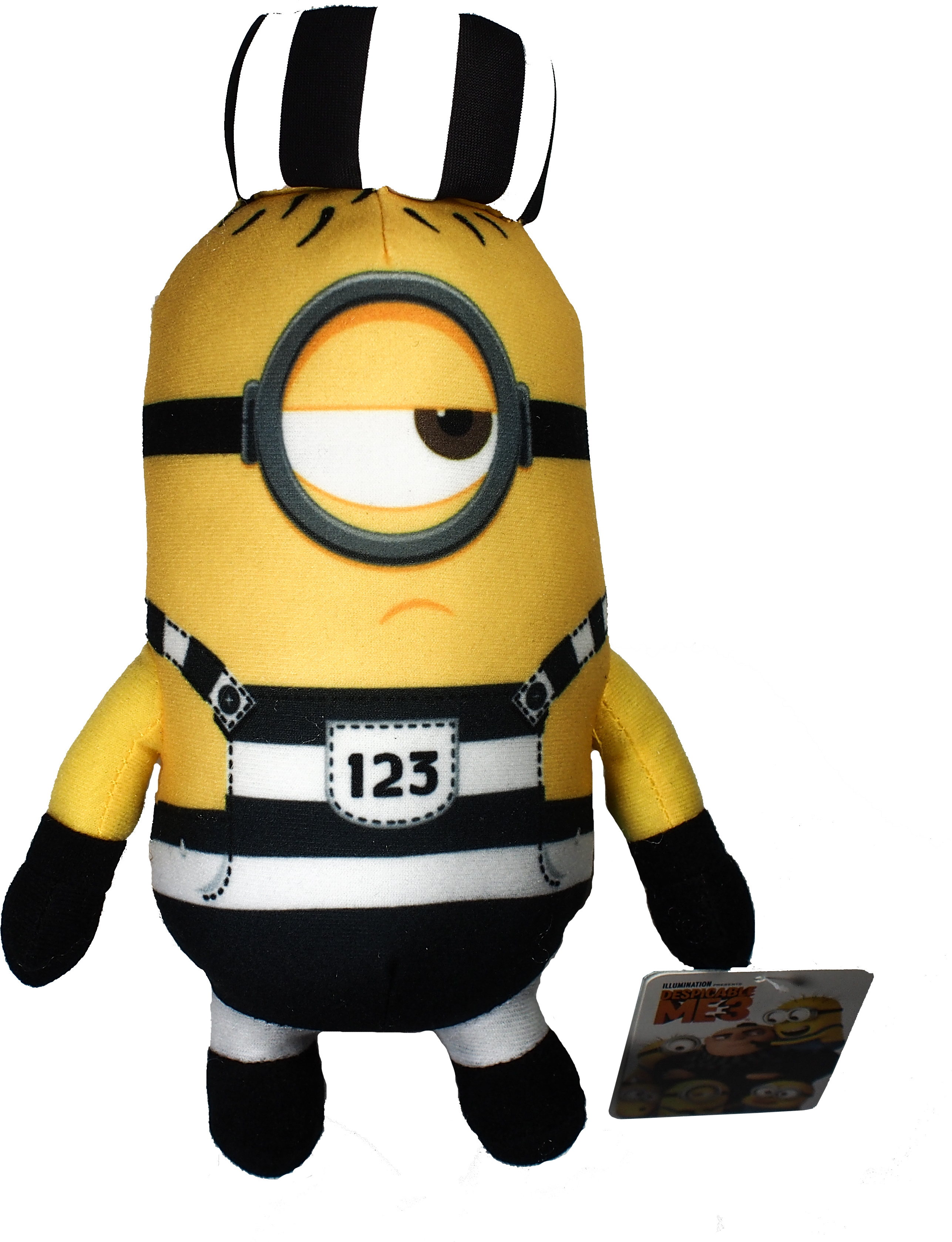 Minion 123 Gefängnis Figur Stoff Tier Minions Jailbreak NEU