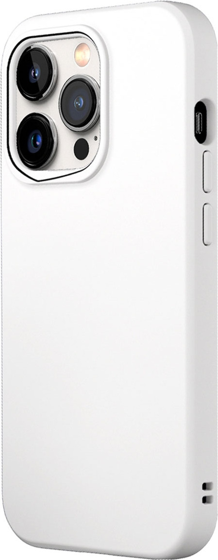 puzdro na iPhone 14 Pro - silikónové - RhinoShield Soft Case,Zadný kryt - biele