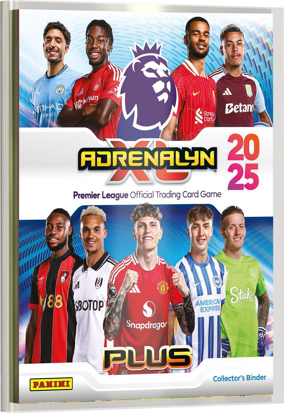 PANINI | Starter Pack Adrenalyn XL Plus 2025 - Fußballkarten - Limitierte Karten - Spielplan